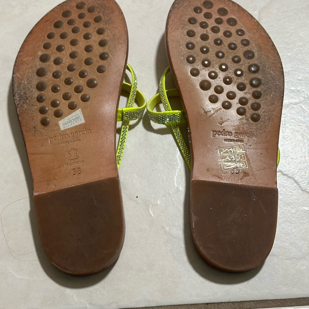Pedro Garcia Swarovski sandals Size 38. in good condition only worn twice. - Picture 11 of 11